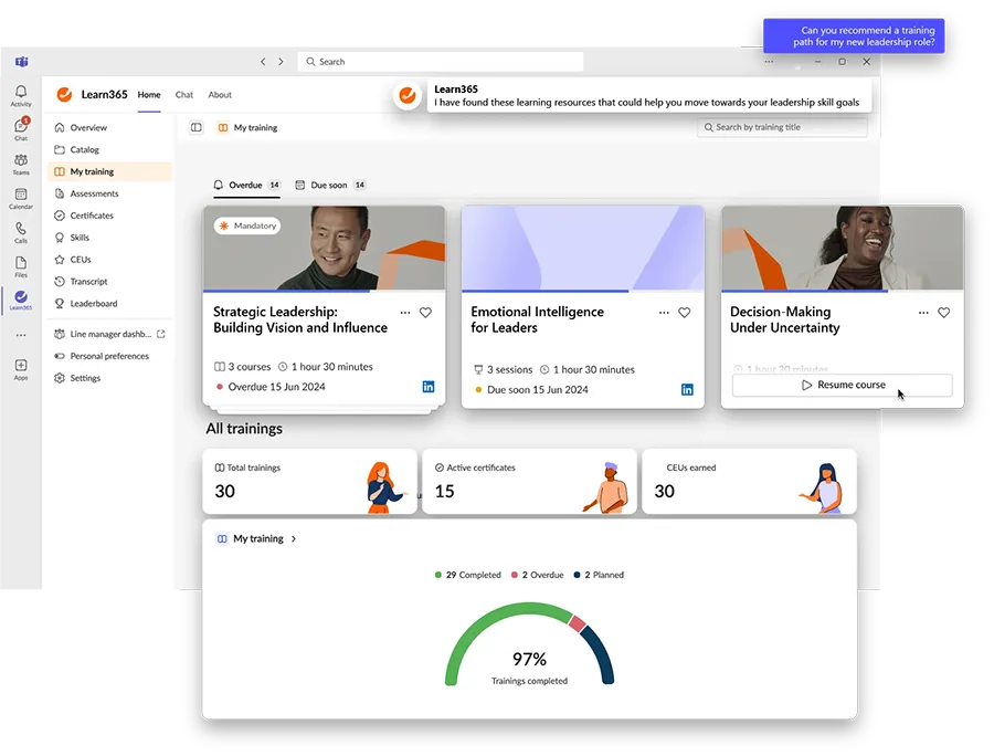 screenshot of Zensai Human Success Platform